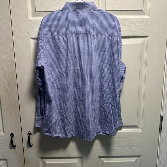 Kenneth Cole Reaction Plaid Button up long sleeve shirt size XL - Picture 3 of 3